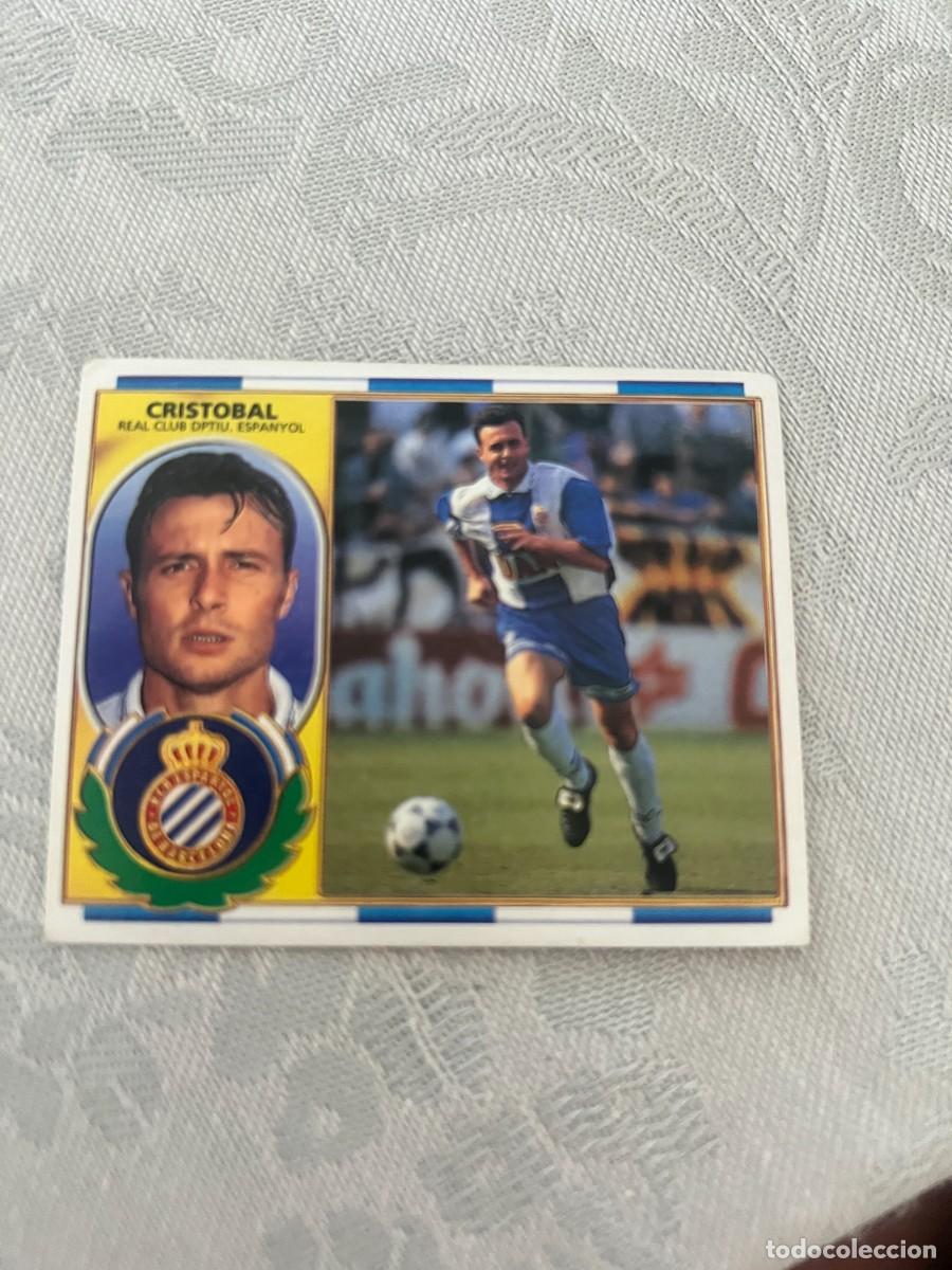 Cromos de f&uacute;tbol: CRISTOBAL ESPA&Ntilde;OL SIN PEGAR EDICIONES ESTE 1996-97