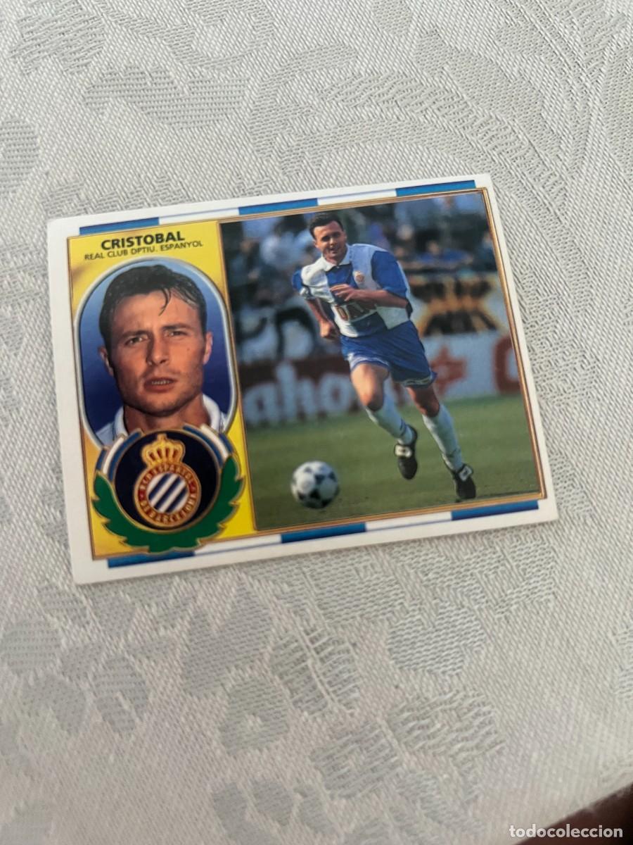 Cromos de f&uacute;tbol: CRISTOBAL ESPA&Ntilde;OL SIN PEGAR EDICIONES ESTE 1996-97