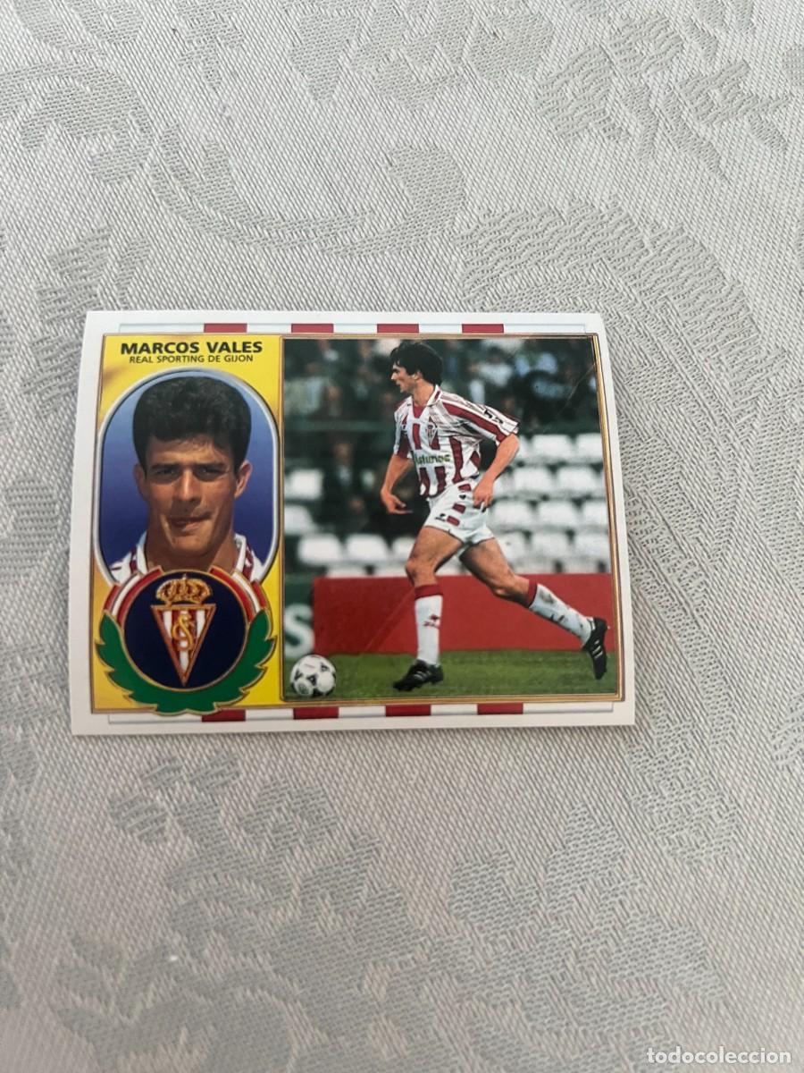 Cromos de f&uacute;tbol: MARCOS VALES SPORTING DE GIJ&Oacute;N SIN PEGAR EDICIONES ESTE 1996-97