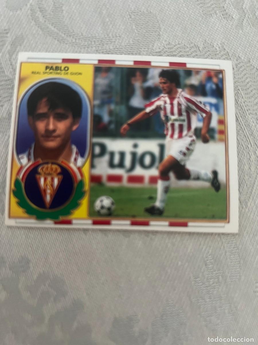 Cromos de f&uacute;tbol: PABLO SPORTING DE GIJ&Oacute;N SIN PEGAR EDICIONES ESTE 1996-97