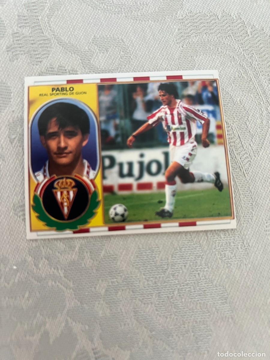 Cromos de f&uacute;tbol: PABLO SPORTING DE GIJ&Oacute;N SIN PEGAR EDICIONES ESTE 1996-97