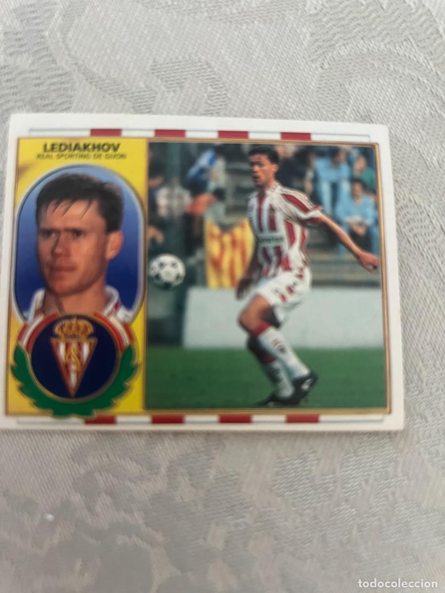 Cromos de f&uacute;tbol: LEDIAKHOV SPORTING DE GIJ&Oacute;N SIN PEGAR EDICIONES ESTE 1996-97