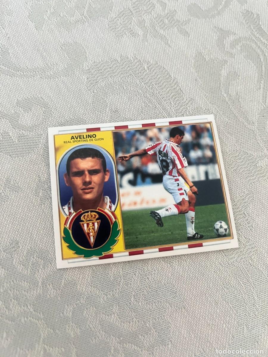 Cromos de f&uacute;tbol: AVELINO SPORTING DE GIJ&Oacute;N SIN PEGAR EDICIONES ESTE 1996-97