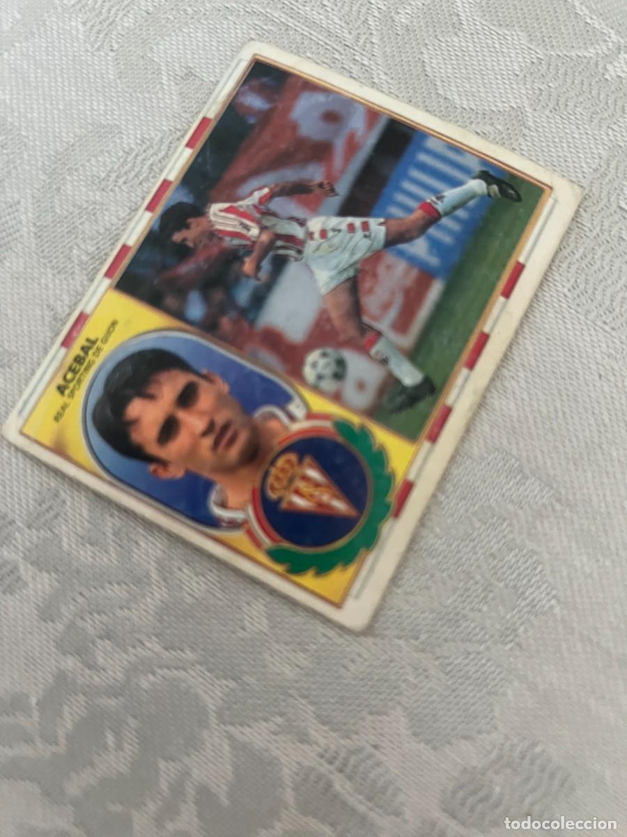 Cromos de f&uacute;tbol: ACEBAL SPORTING DE GIJ&Oacute;N SIN PEGAR EDICIONES ESTE 1996-97