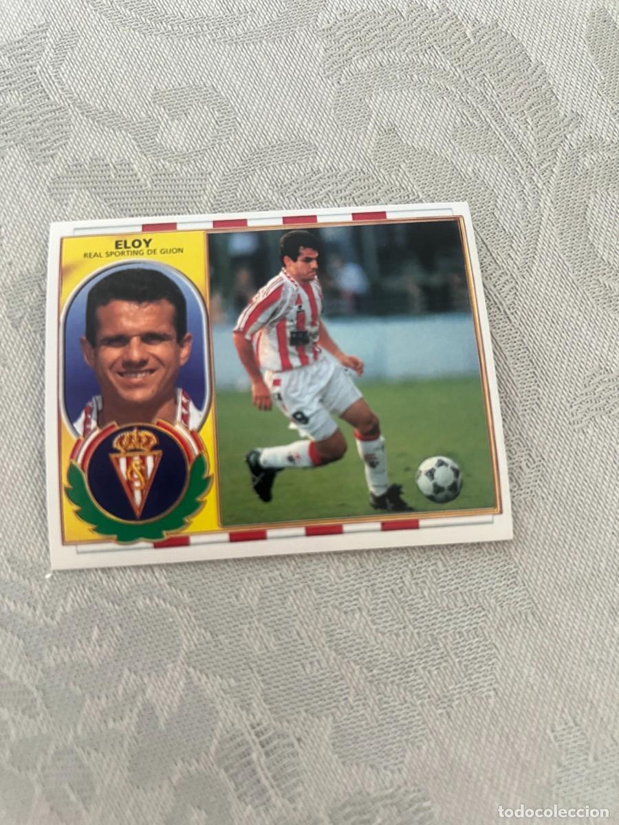 Cromos de f&uacute;tbol: ELOY SPORTING DE GIJ&Oacute;N SIN PEGAR EDICIONES ESTE 1996-97