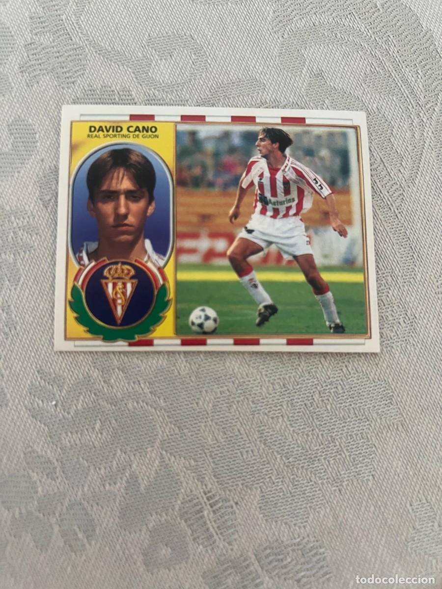 Cromos de f&uacute;tbol: DAVID CANO SPORTING DE GIJ&Oacute;N SIN PEGAR EDICIONES ESTE 1996-97