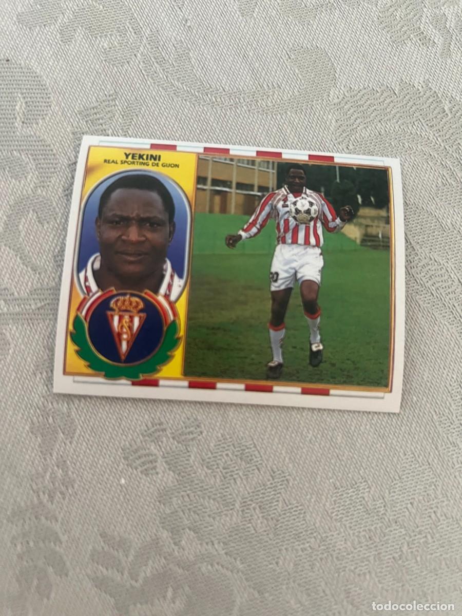 Cromos de f&uacute;tbol: YEKINI SPORTING DE GIJ&Oacute;N SIN PEGAR EDICIONES ESTE 1996-97