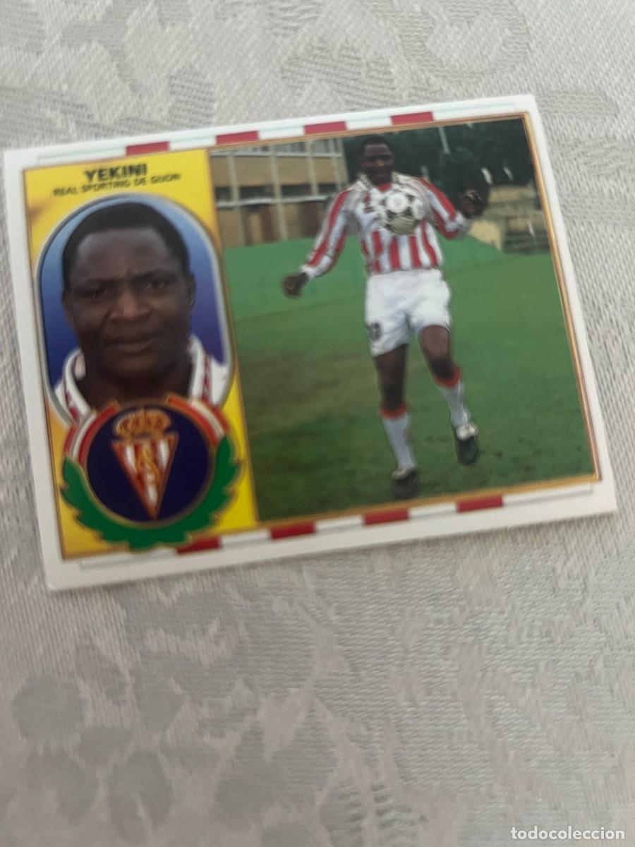 Cromos de f&uacute;tbol: YEKINI SPORTING DE GIJ&Oacute;N SIN PEGAR EDICIONES ESTE 1996-97