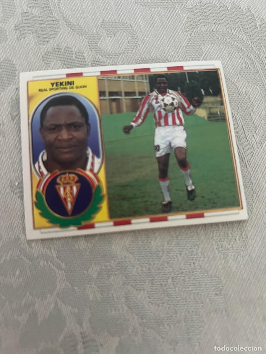 Cromos de f&uacute;tbol: YEKINI SPORTING DE GIJ&Oacute;N SIN PEGAR EDICIONES ESTE 1996-97