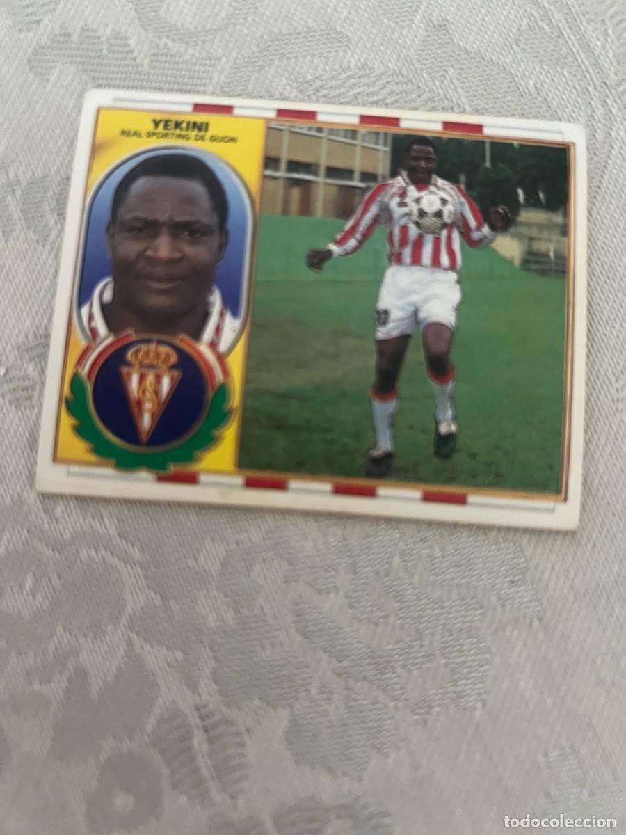 Cromos de f&uacute;tbol: YEKINI SPORTING DE GIJ&Oacute;N SIN PEGAR EDICIONES ESTE 1996-97