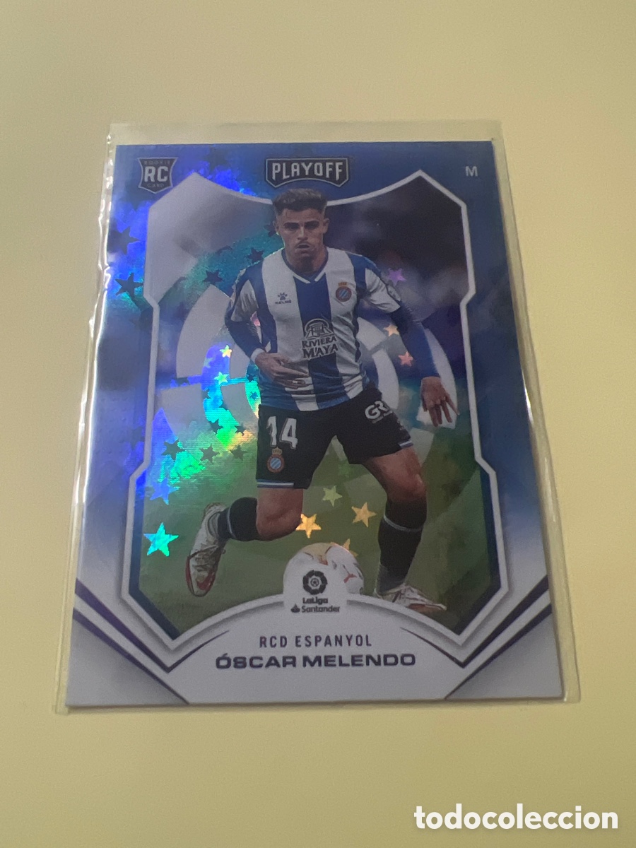Cromos de f&uacute;tbol: rookie 76 OSCAR MELENDO ESPANYOL PLAYOFF CHRONICLES PANINI LA LIGA 2021 2022 22 TOPPS CARDS SELECT