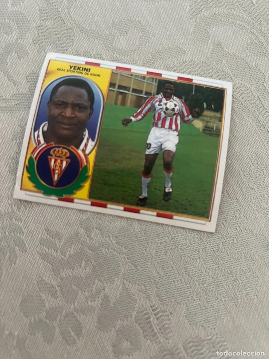 Cromos de f&uacute;tbol: YEKINI SPORTING DE GIJ&Oacute;N SIN PEGAR EDICIONES ESTE 1996-97