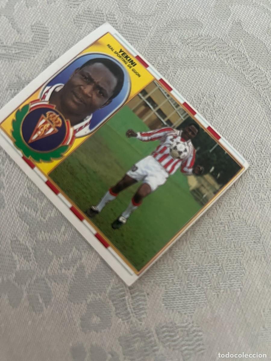 Cromos de f&uacute;tbol: YEKINI SPORTING DE GIJ&Oacute;N SIN PEGAR EDICIONES ESTE 1996-97