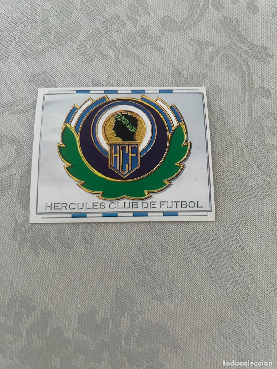 Cromos de f&uacute;tbol: ESCUDO H&Eacute;RCULES SIN PEGAR EDICIONES ESTE 1996-97