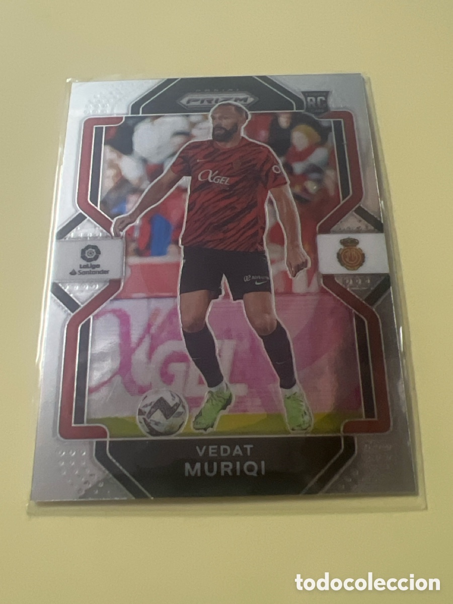 Fu&szlig;ball-Sticker: C2773. 220 ROOKIE MURIQI MALLORCA KOSOVO PANINI CHRONICLES PRIZM LIGA 2022 2023 22 23