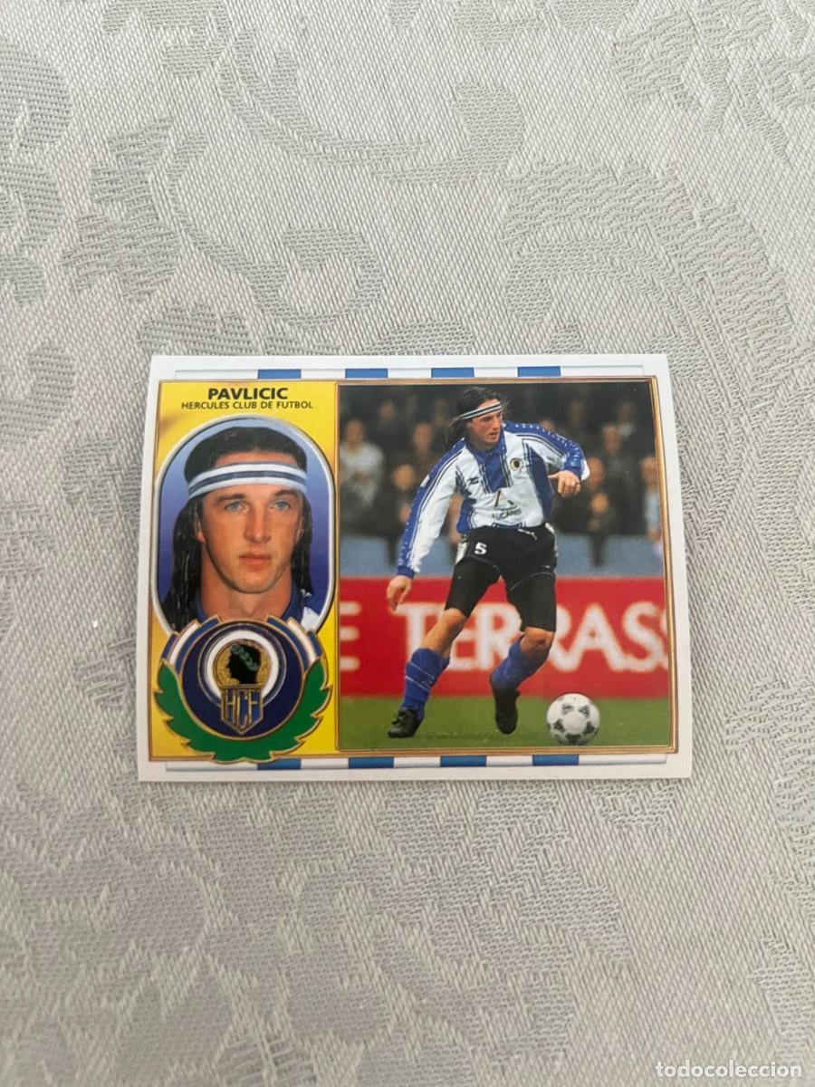 Cromos de f&uacute;tbol: PAVLICIC H&Eacute;RCULES SIN PEGAR EDICIONES ESTE 1996-97