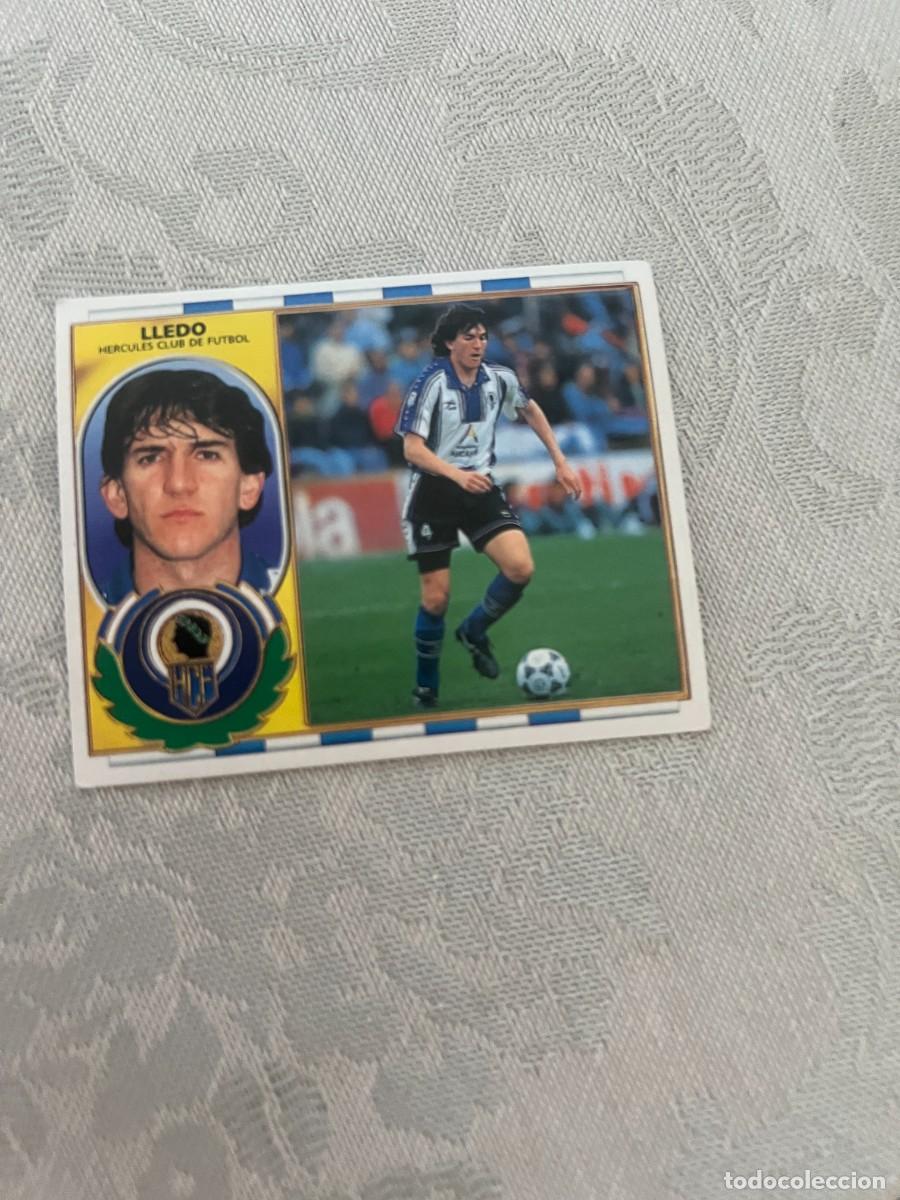 Cromos de f&uacute;tbol: LLEDO H&Eacute;RCULES SIN PEGAR EDICIONES ESTE 1996-97