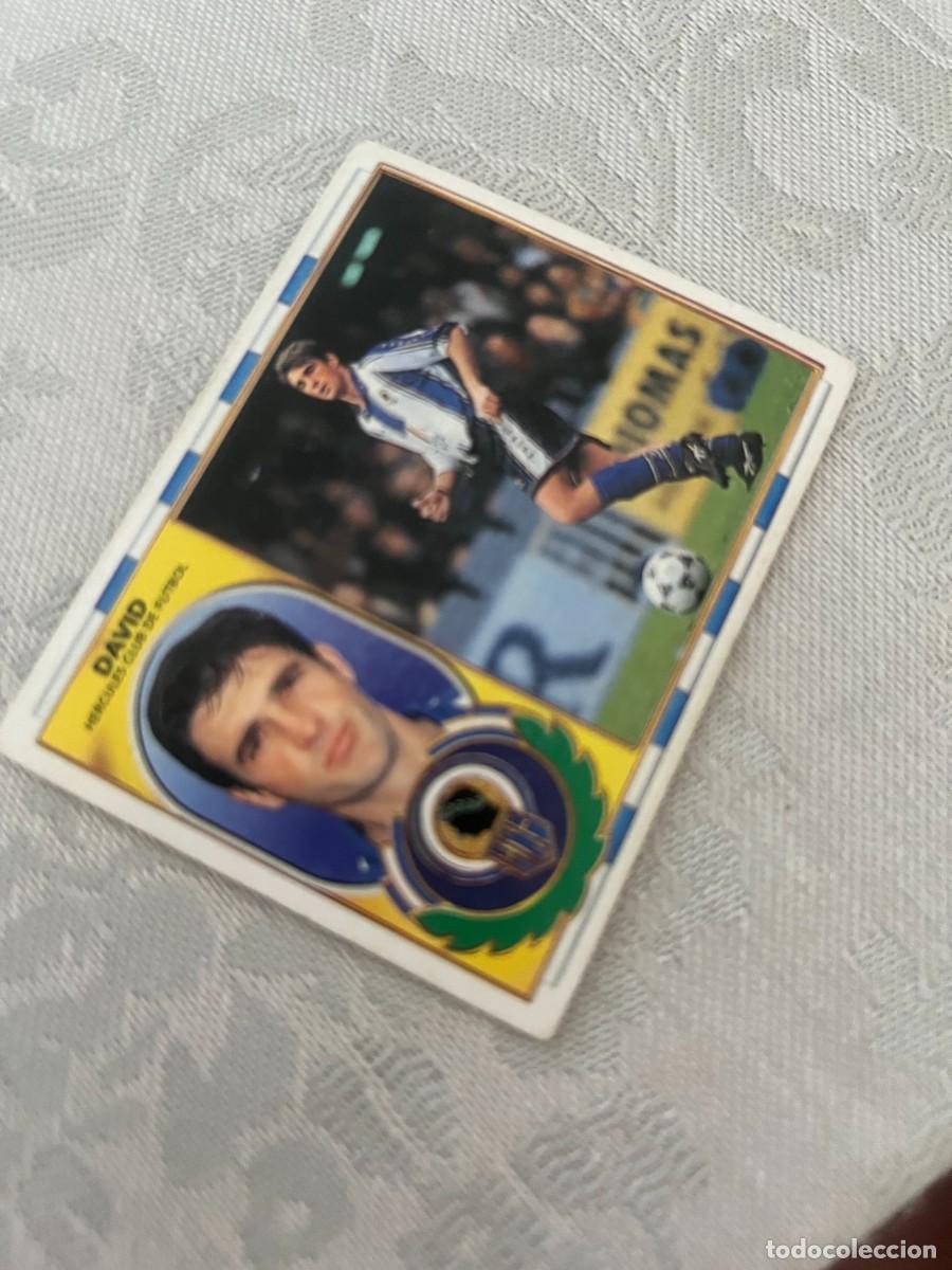 Cromos de f&uacute;tbol: DAVID H&Eacute;RCULES SIN PEGAR EDICIONES ESTE 1996-97
