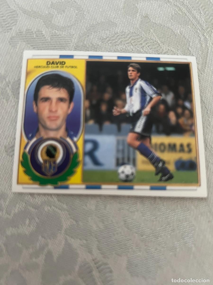 Cromos de f&uacute;tbol: DAVID H&Eacute;RCULES SIN PEGAR EDICIONES ESTE 1996-97