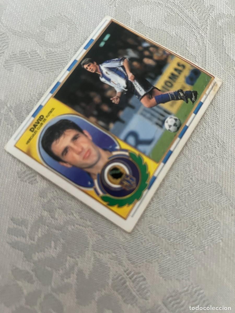 Cromos de f&uacute;tbol: DAVID H&Eacute;RCULES SIN PEGAR EDICIONES ESTE 1996-97
