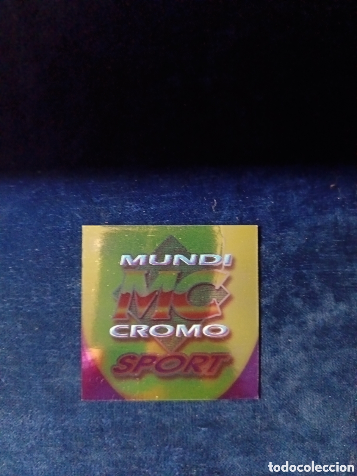 Cromos de f&uacute;tbol: Mundicromo Logo brillante