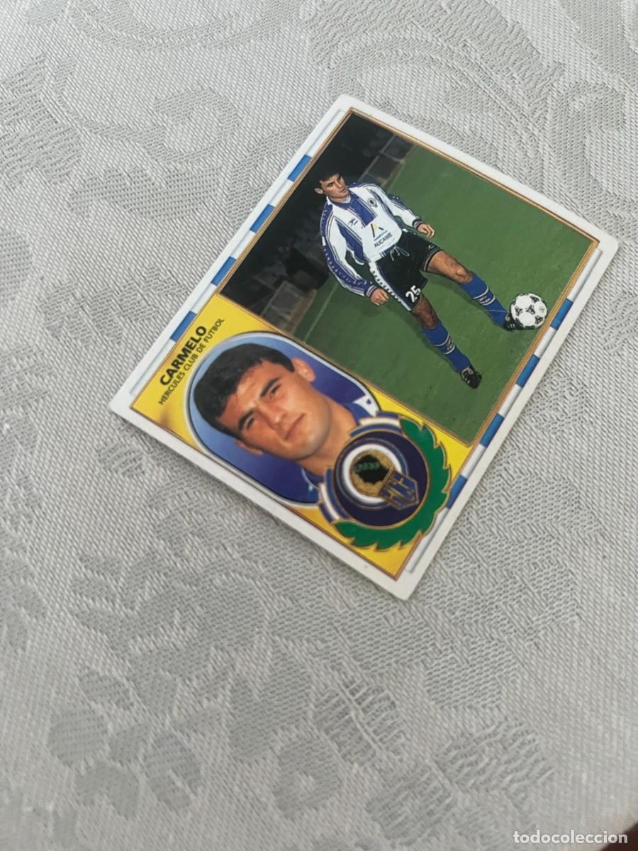 Cromos de f&uacute;tbol: CARMELO H&Eacute;RCULES SIN PEGAR EDICIONES ESTE 1996-97