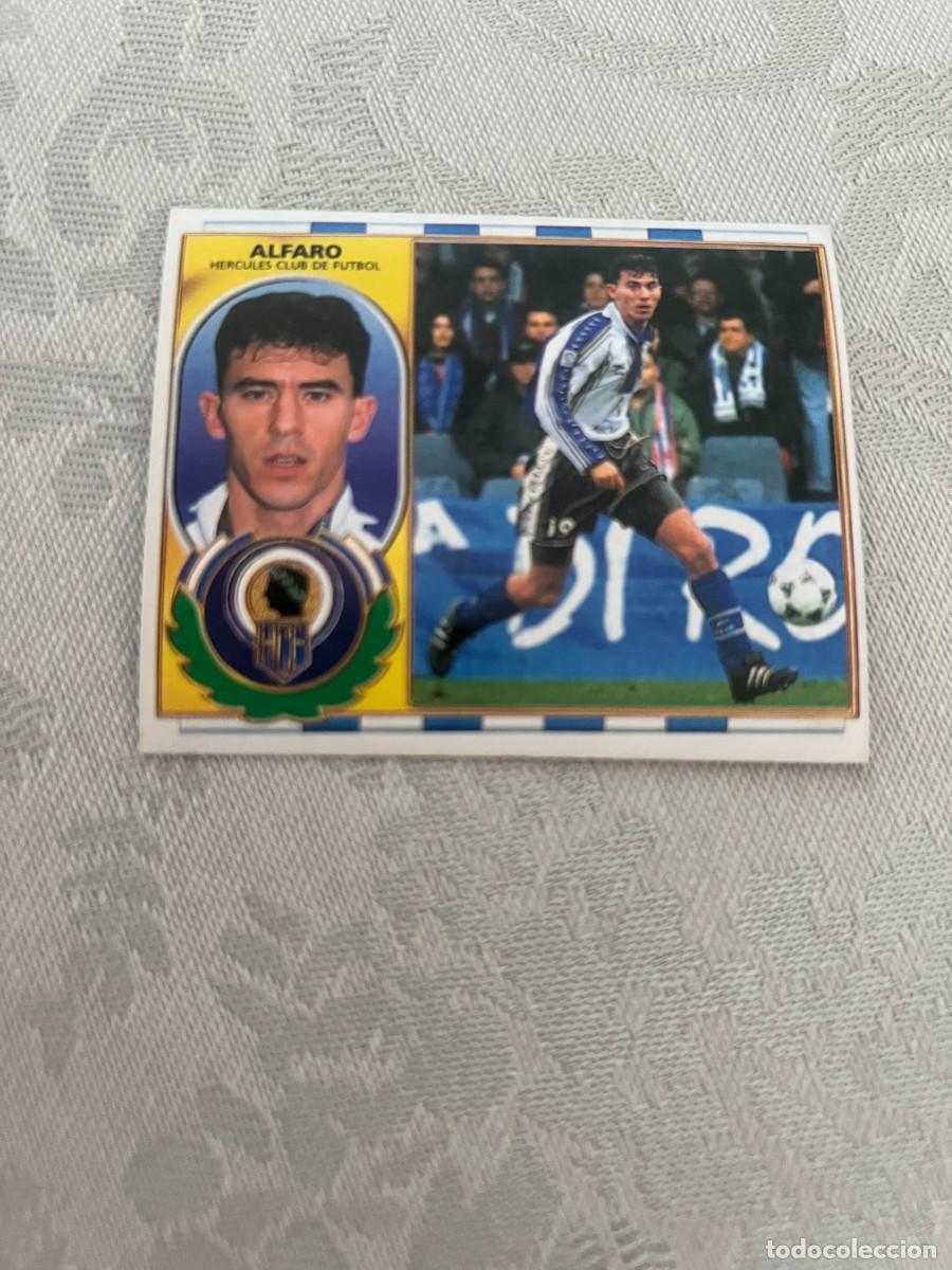 Cromos de f&uacute;tbol: ALFARO H&Eacute;RCULES SIN PEGAR EDICIONES ESTE 1996-97