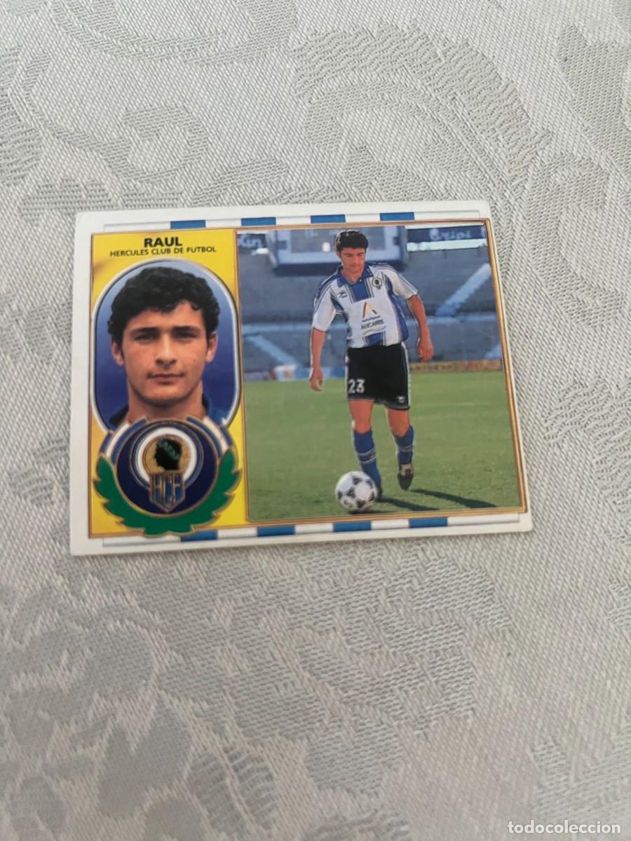 Cromos de f&uacute;tbol: RAUL H&Eacute;RCULES SIN PEGAR EDICIONES ESTE 1996-97