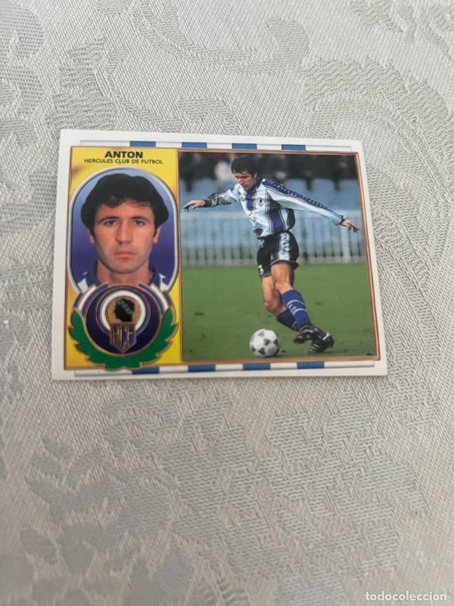 Cromos de f&uacute;tbol: ANTON H&Eacute;RCULES SIN PEGAR EDICIONES ESTE 1996-97