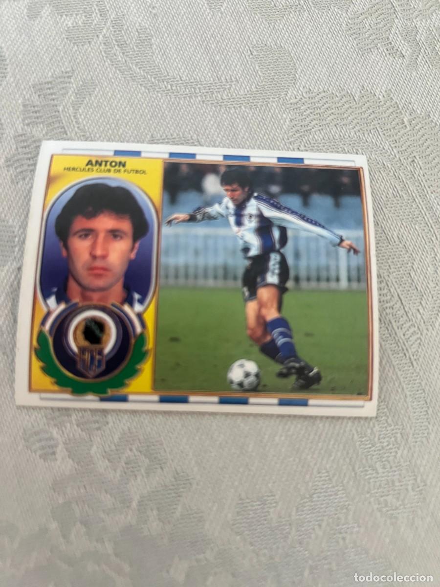 Cromos de f&uacute;tbol: ANTON H&Eacute;RCULES SIN PEGAR EDICIONES ESTE 1996-97