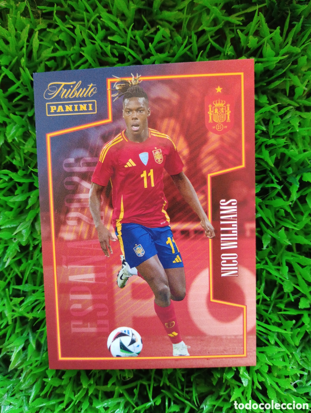 Cromos de f&uacute;tbol: Nico Williams Espa&ntilde;a Tributo 2026 # 63