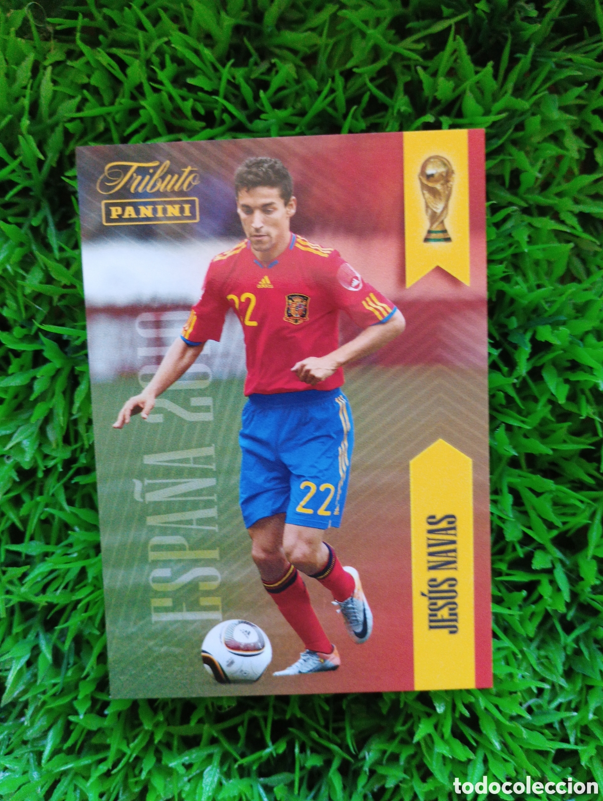 Cromos de f&uacute;tbol: Jesus Navas Espa&ntilde;a Tributo 2026 # 22