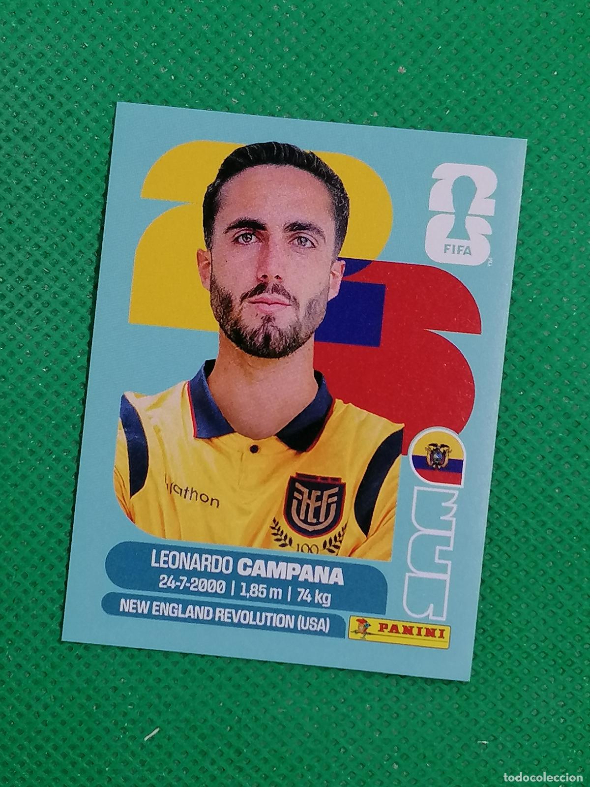 Cromos de f&uacute;tbol: ECU 15 ECU15 LEONARDO CAMPANA ECUADOR ⚽ PANINI FIFA MUNDIAL WORLD CUP 26 2026 STICKER ⚽
