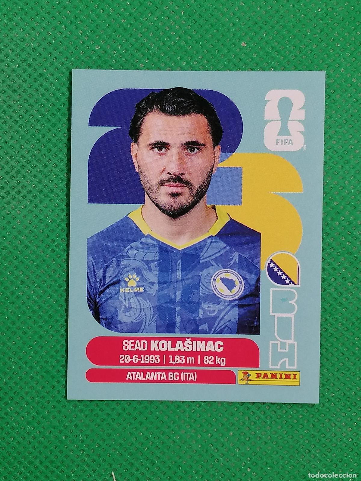 Cromos de f&uacute;tbol: BIH 4 BIH4 SEAD KOLASINAC BOSNIA HERZEGOVINA ⚽ PANINI FIFA MUNDIAL WORLD CUP 26 2026 STICKER ⚽
