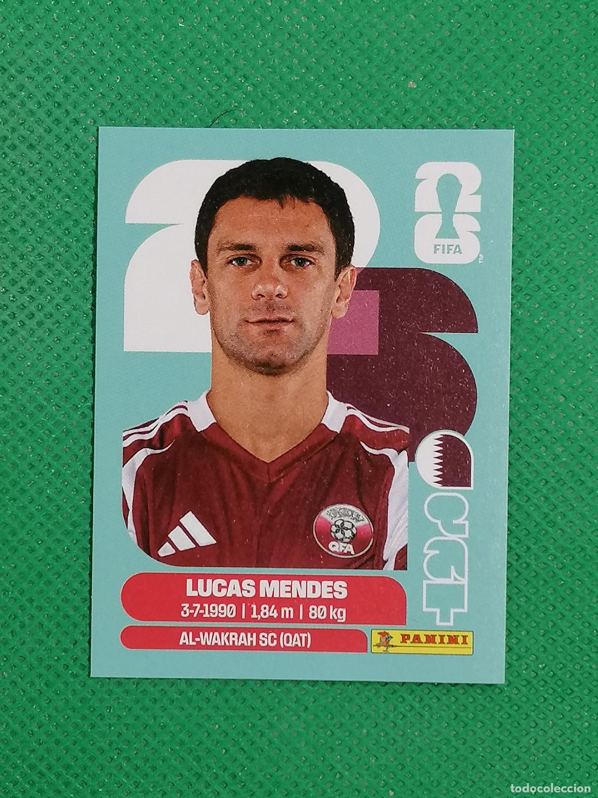 Cromos de f&uacute;tbol: QAT 4 QAT4 LUCAS MENDES QATAR ⚽ PANINI FIFA MUNDIAL WORLD CUP 26 2026 STICKER ⚽