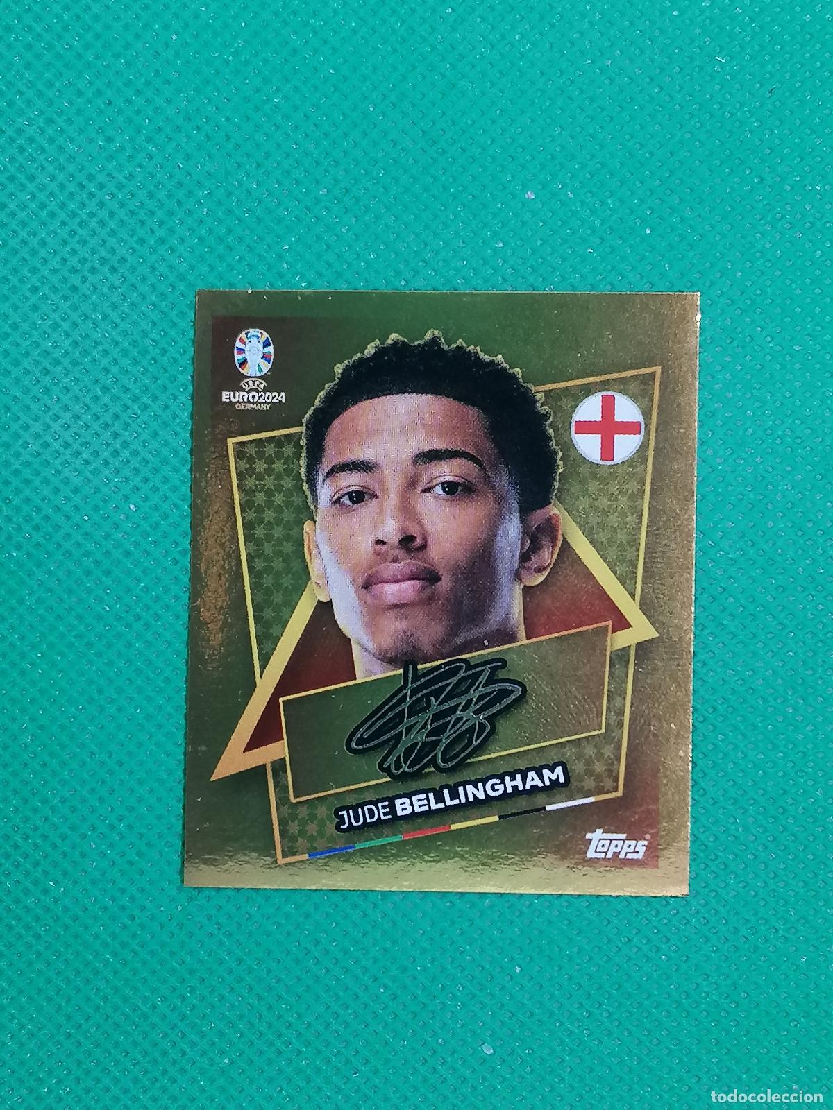 Cromos de f&uacute;tbol: ENG SP ENGSP JUDE BELLINGHAM INGLATERRA FIRMA ⚽ TOPPS EURO 2024 24 GERMANY STICKERS ⚽