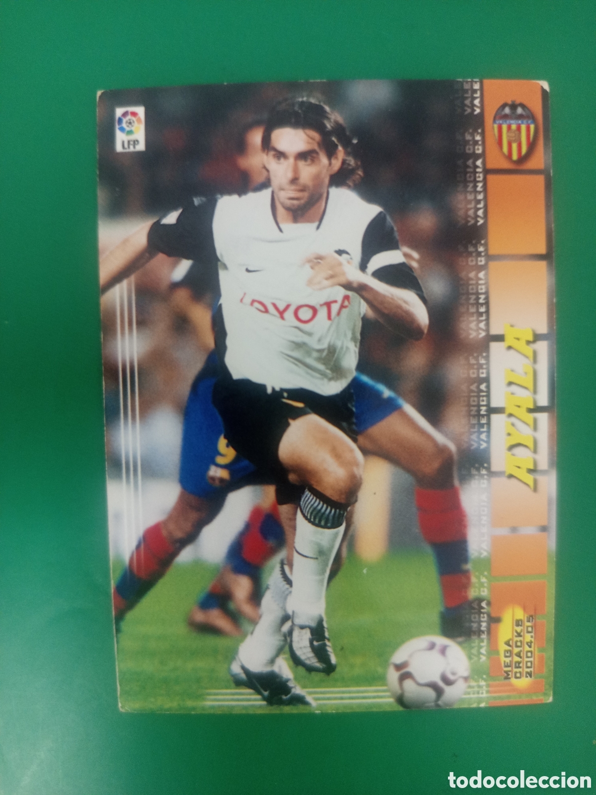 Cromos de f&uacute;tbol: ❇️ CROMO ⚽ AYALA VALENCIA MEGACRACKS MGKS 04 05 2004 2005 PANINI SPORTS ❇️