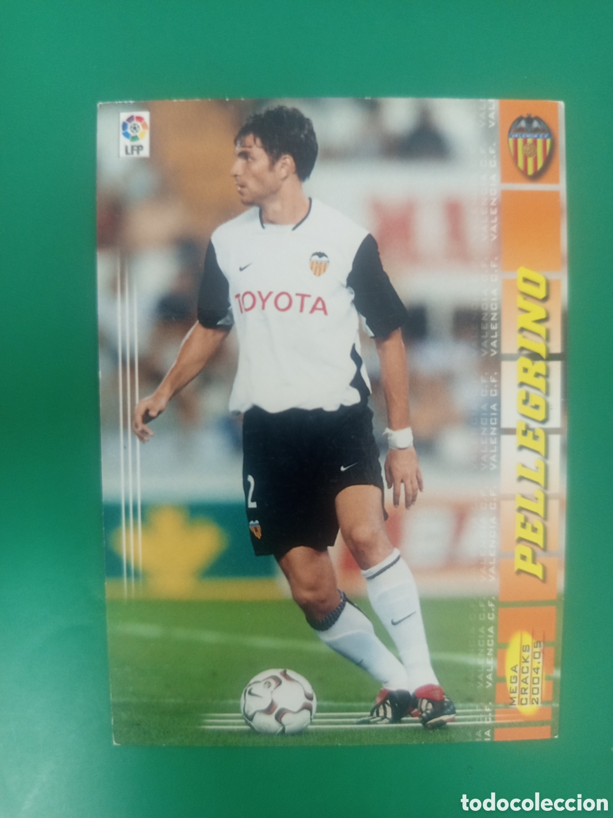 Cromos de f&uacute;tbol: ❇️ CROMO ⚽ PELLEGRINO VALENCIA MEGACRACKS MGKS 04 05 2004 2005 PANINI SPORTS ❇️