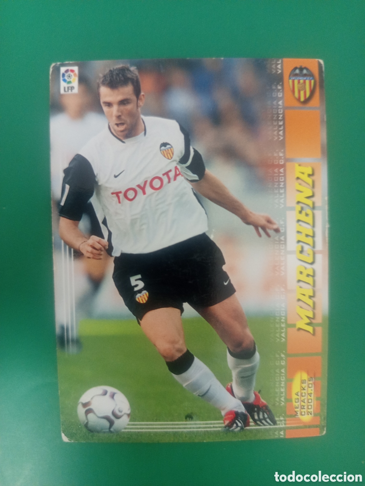 Cromos de f&uacute;tbol: ❇️ CROMO ⚽ MARCHENA VALENCIA MEGACRACKS MGKS 04 05 2004 2005 PANINI SPORTS ❇️