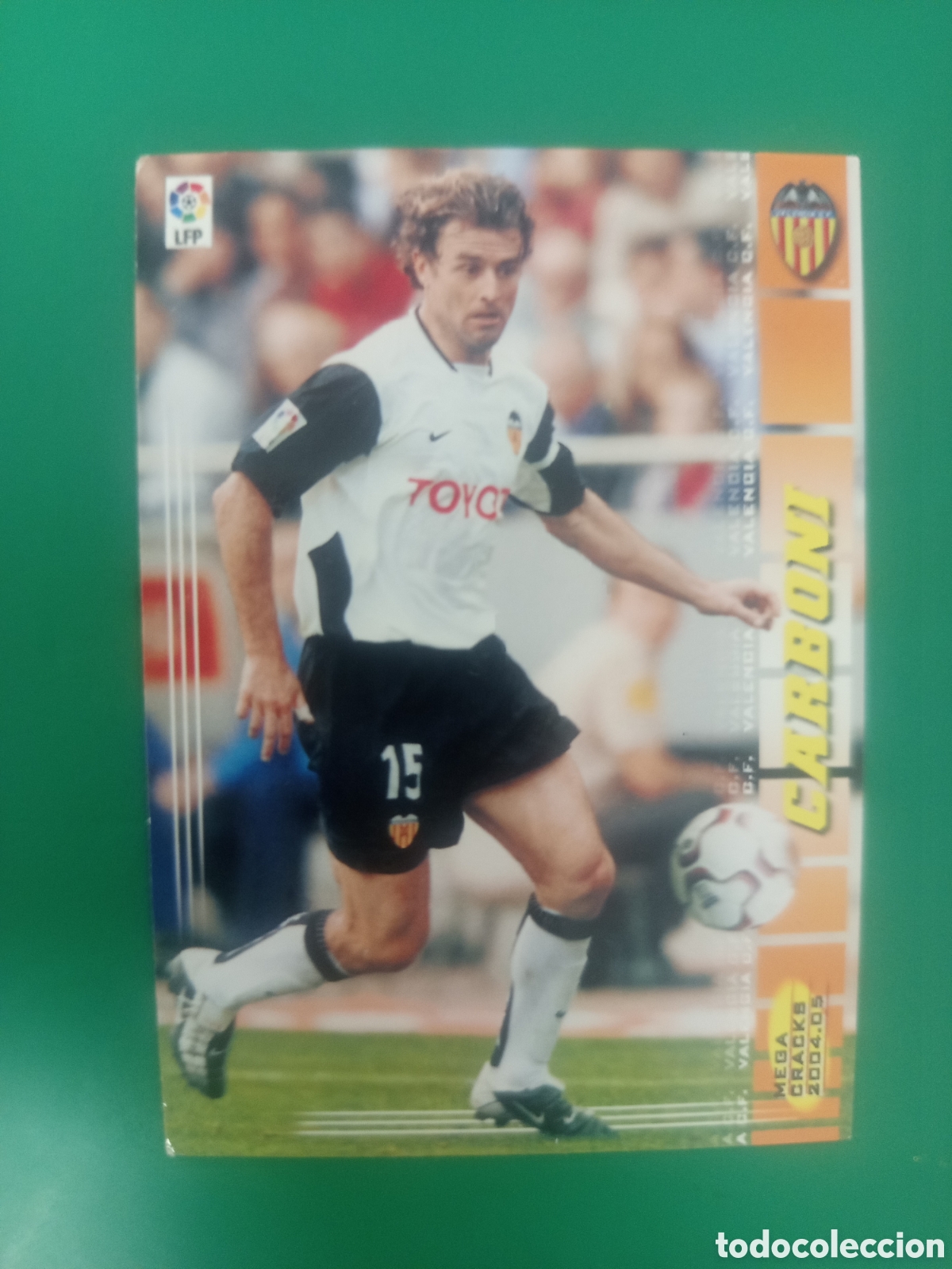 Cartes &agrave; collectionner de Football: ❇️ CROMO ⚽ CARBONI VALENCIA MEGACRACKS MGKS 04 05 2004 2005 PANINI SPORTS ❇️