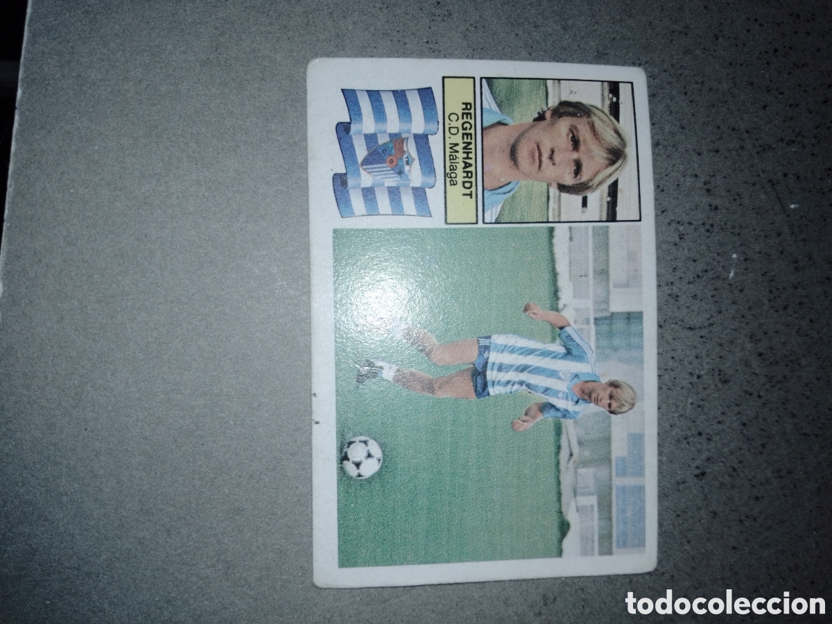 Cromos de f&uacute;tbol: REGENHARDT MALAGA FICHAJE 20 1982-83 ESTE SIN PEGAR