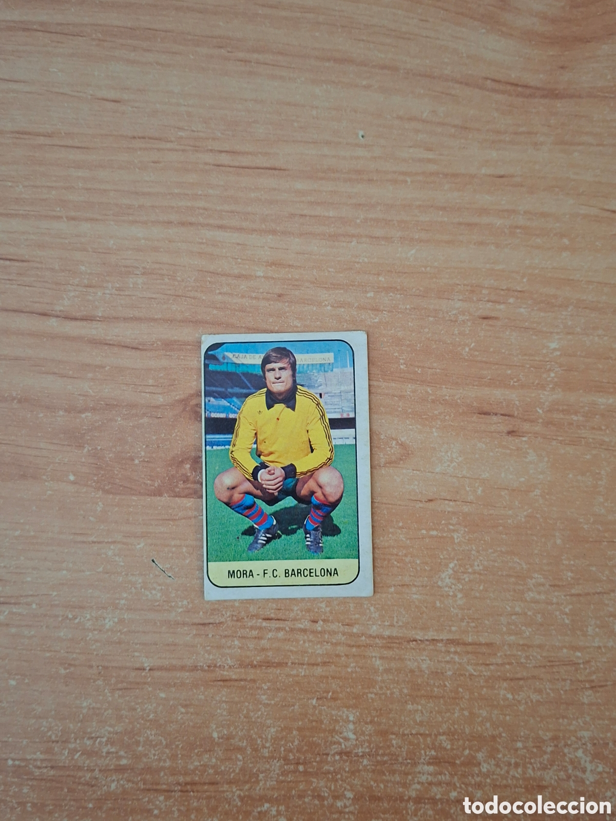 Cromos de f&uacute;tbol: Este 78 79 mora barcelona despegado ver fotos