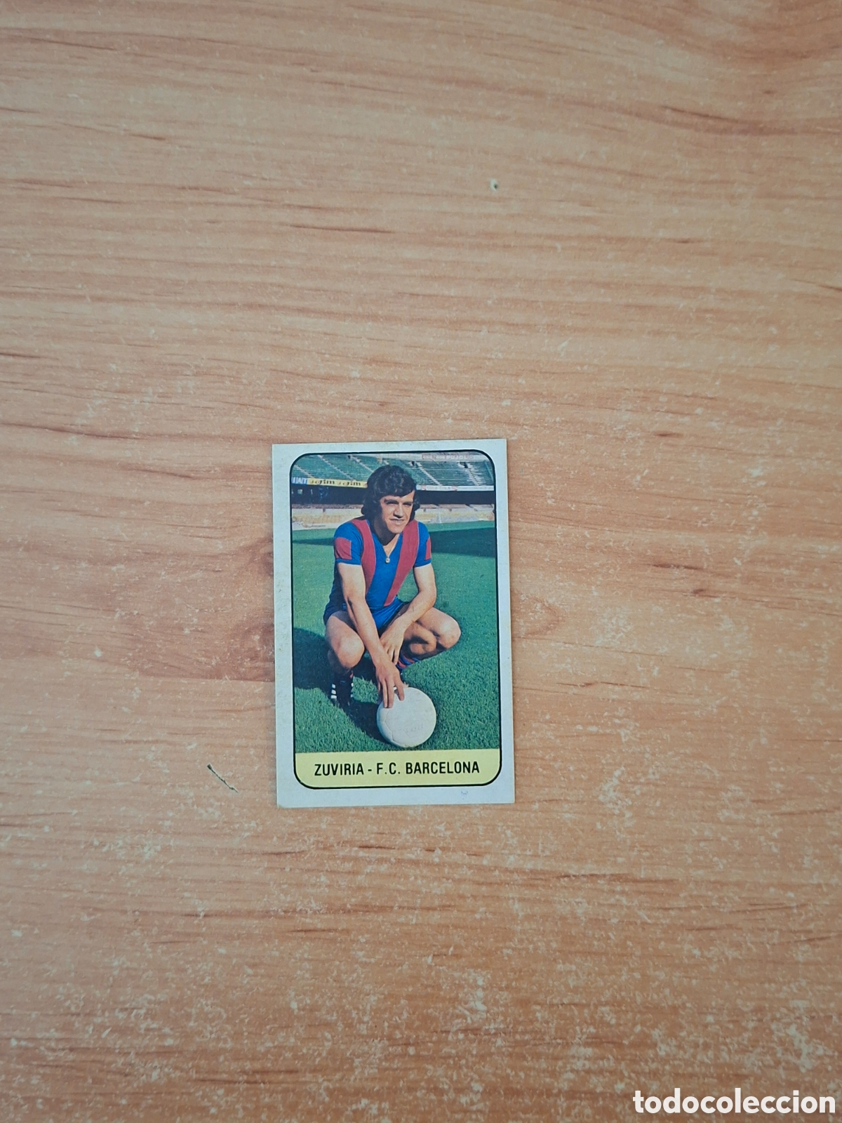 Cromos de f&uacute;tbol: Este 78 79 zuviria Barcelona despegado ver fotos