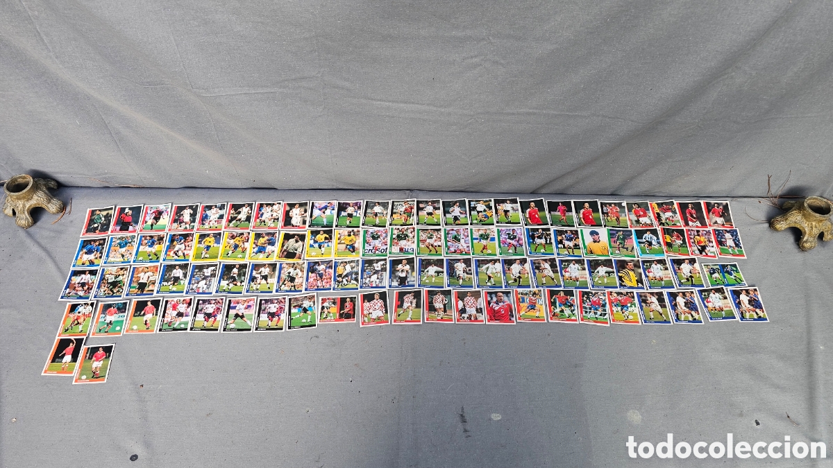 Cromos de Futebol: Lote cromos World Cup France 98