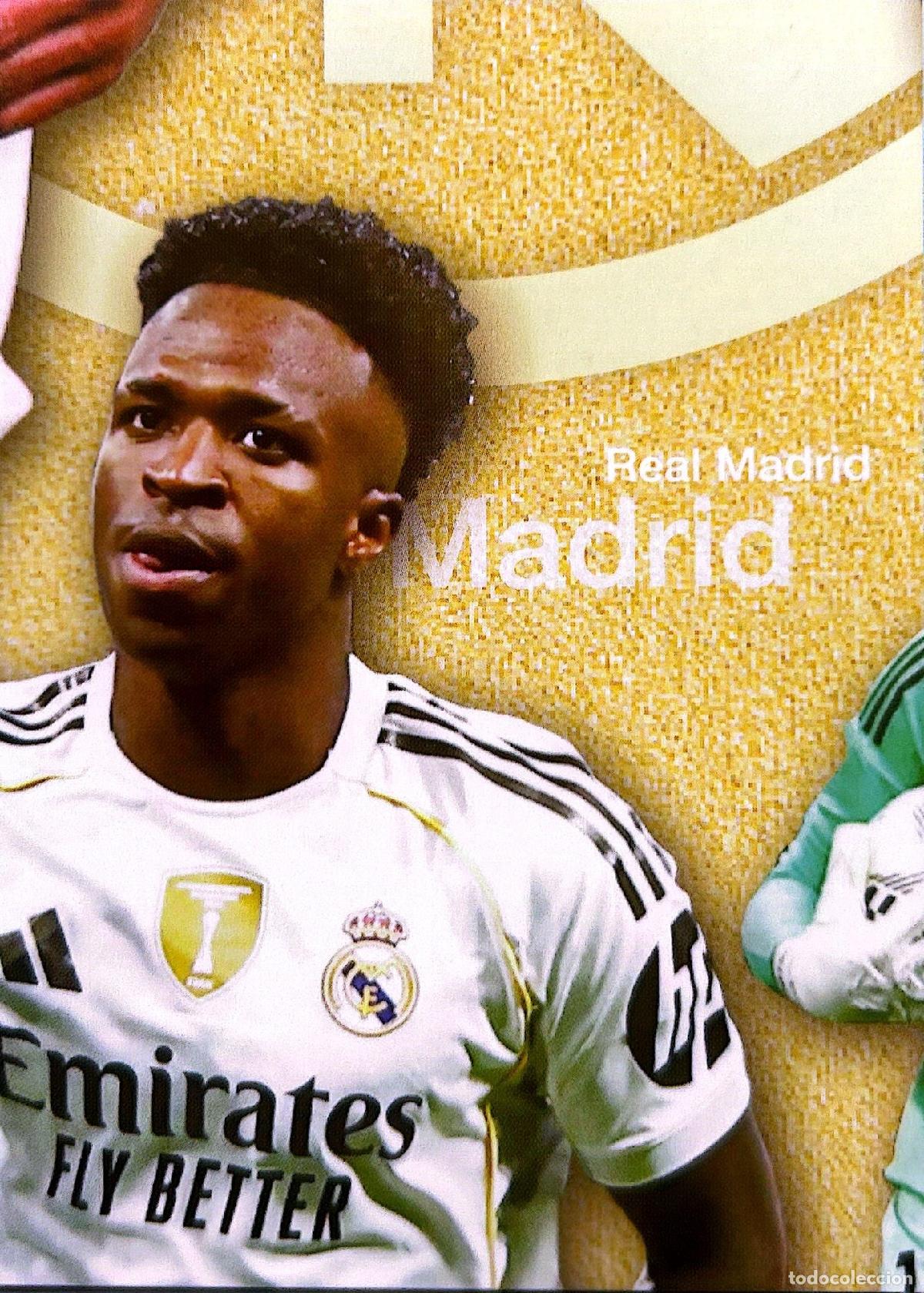 Fu&szlig;ball-Sticker: Cromo Vinicius Jr. Real Madrid C.F. Daka Top Audience 2025-2026