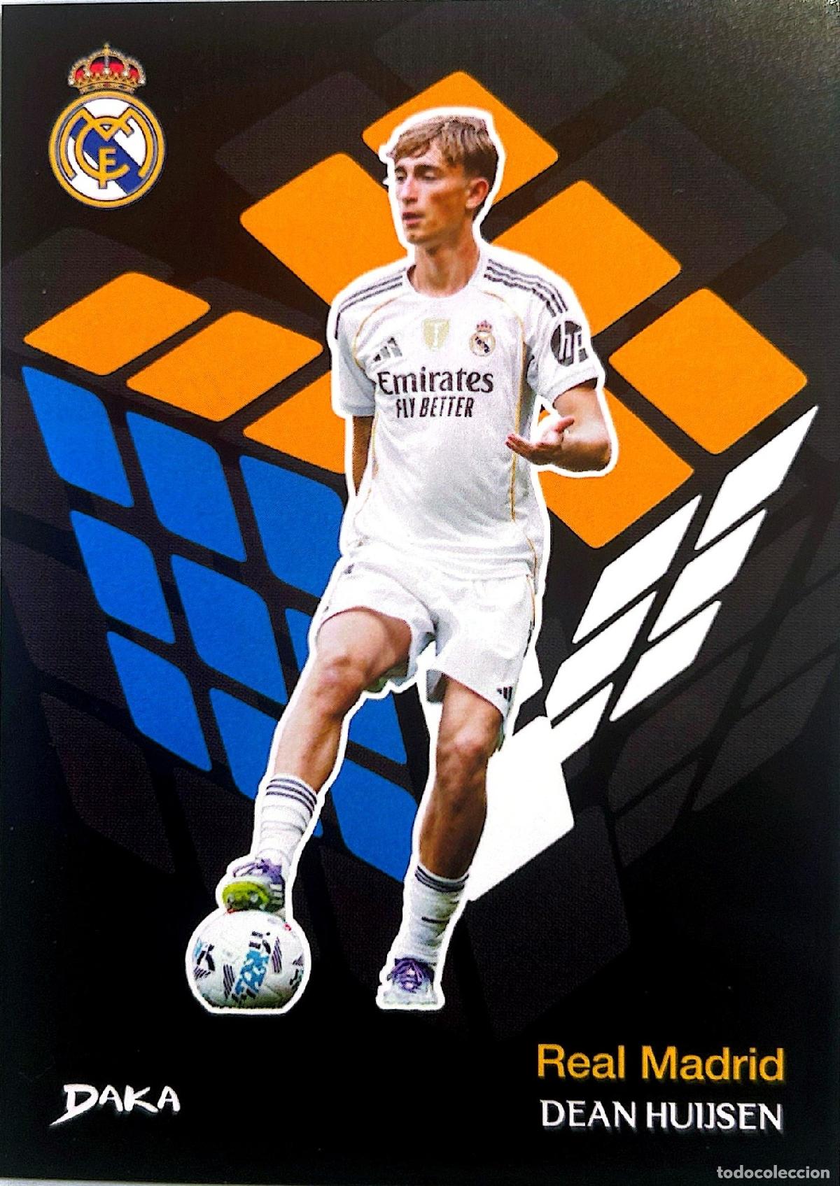 Fu&szlig;ball-Sticker: Cromo Dean Huijsen Real Madrid C.F. Daka Top Audience 2025-2026
