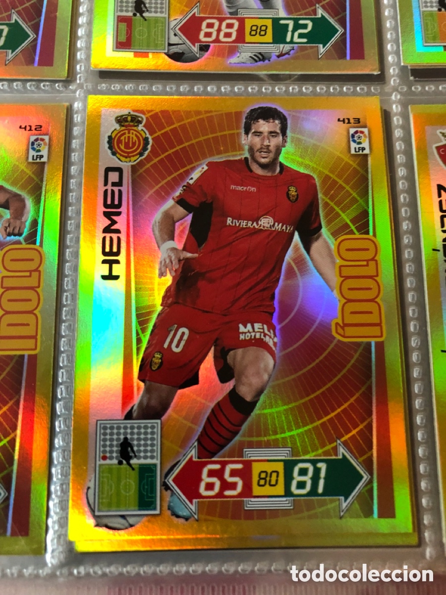 Cromos de f&uacute;tbol: Adrenalyn 2012 2013 &iacute;dolo hemed 413 Mallorca