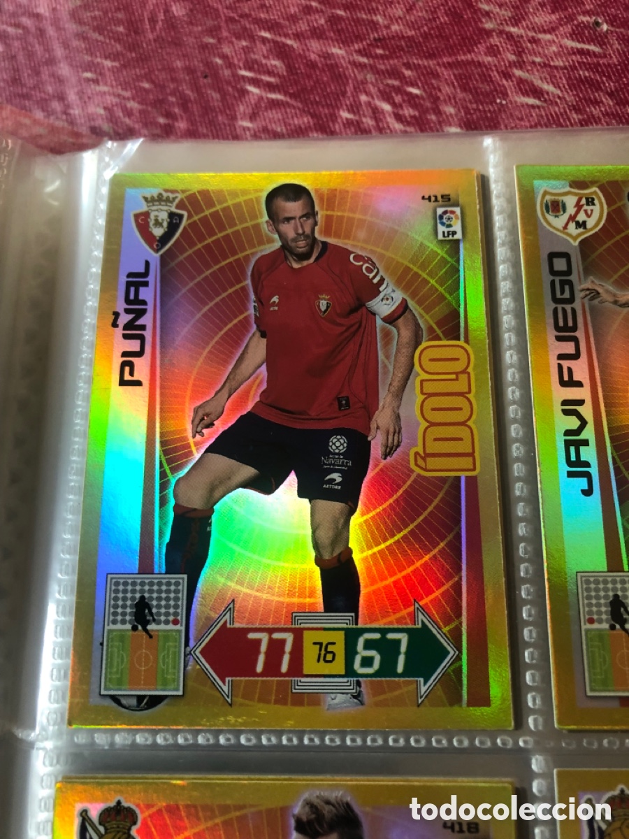 Cromos de f&uacute;tbol: Adrenalyn 2012 2013 &iacute;dolo pu&ntilde;al 415 Osasuna