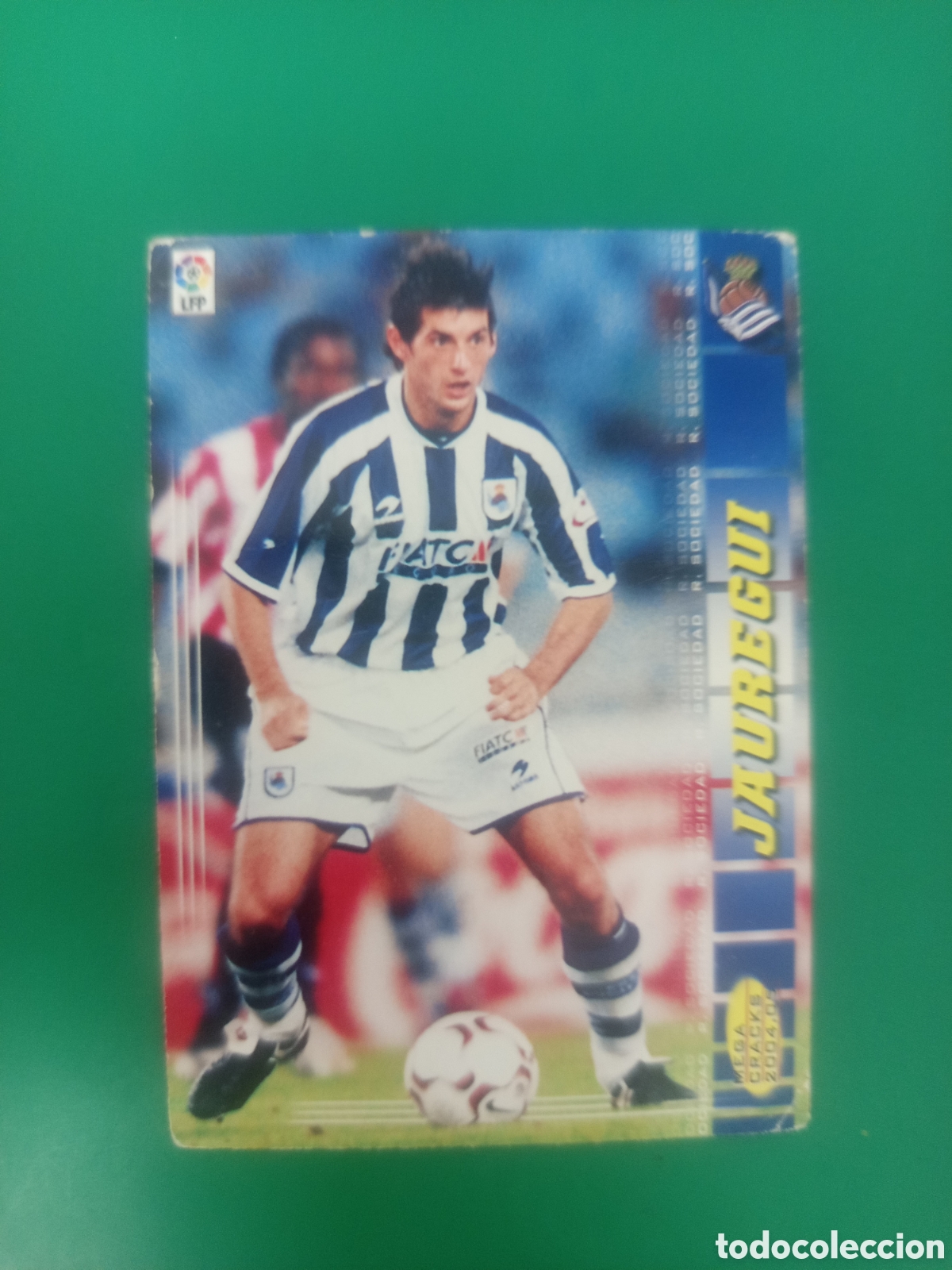 Cromos de f&uacute;tbol: ❇️ CROMO ⚽ JAUREGUI REAL SOCIEDAD MEGACRACKS MGKS 04 05 2004 2005 PANINI SPORTS ❇️