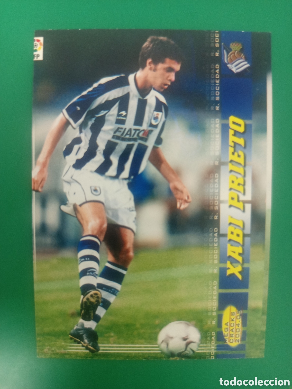 Cromos de f&uacute;tbol: ❇️ CROMO ⚽ XABI PRIETO REAL SOCIEDAD MEGACRACKS MGKS 04 05 2004 2005 PANINI SPORTS ❇️